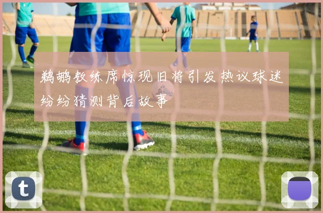 鹈鹕教练席惊现旧将引发热议球迷纷纷猜测背后故事